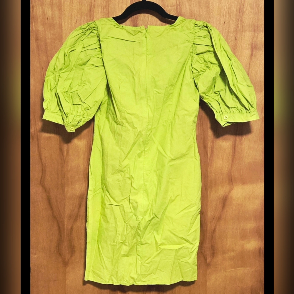 FOREVER 21 GREEN FASHION WOMEN DRESS - Picture 4 of 4